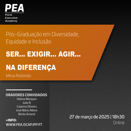 Mesa Redonda | “Ser... exigir... agir... na diferença”